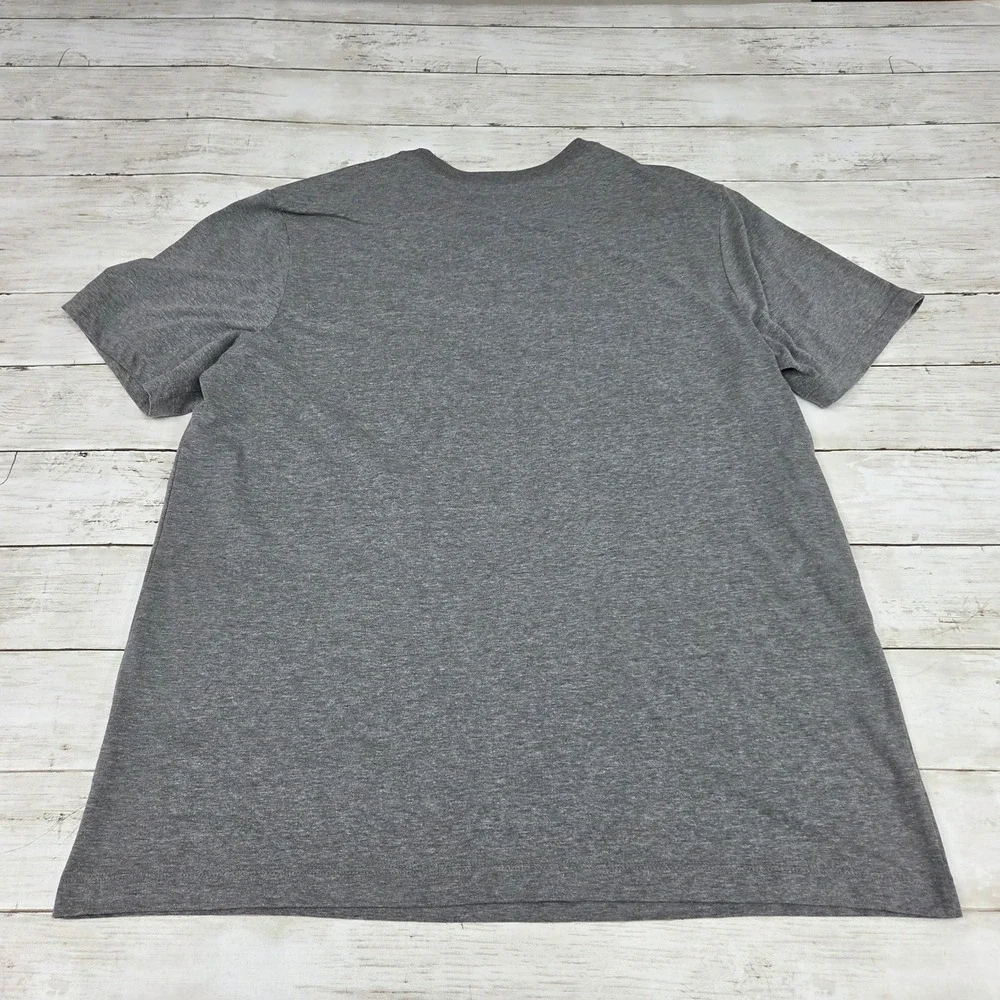 Jordan Jumpman T-Shirt Short Sleeve Mens Large Gray AQ2366-02K Logo